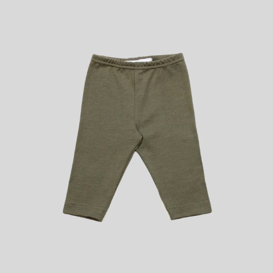 Olive Green Merino Pants