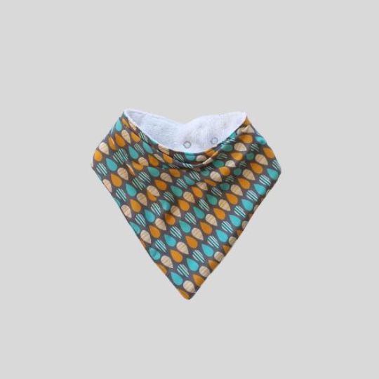 Flat view of the Bandana Dribble Bib