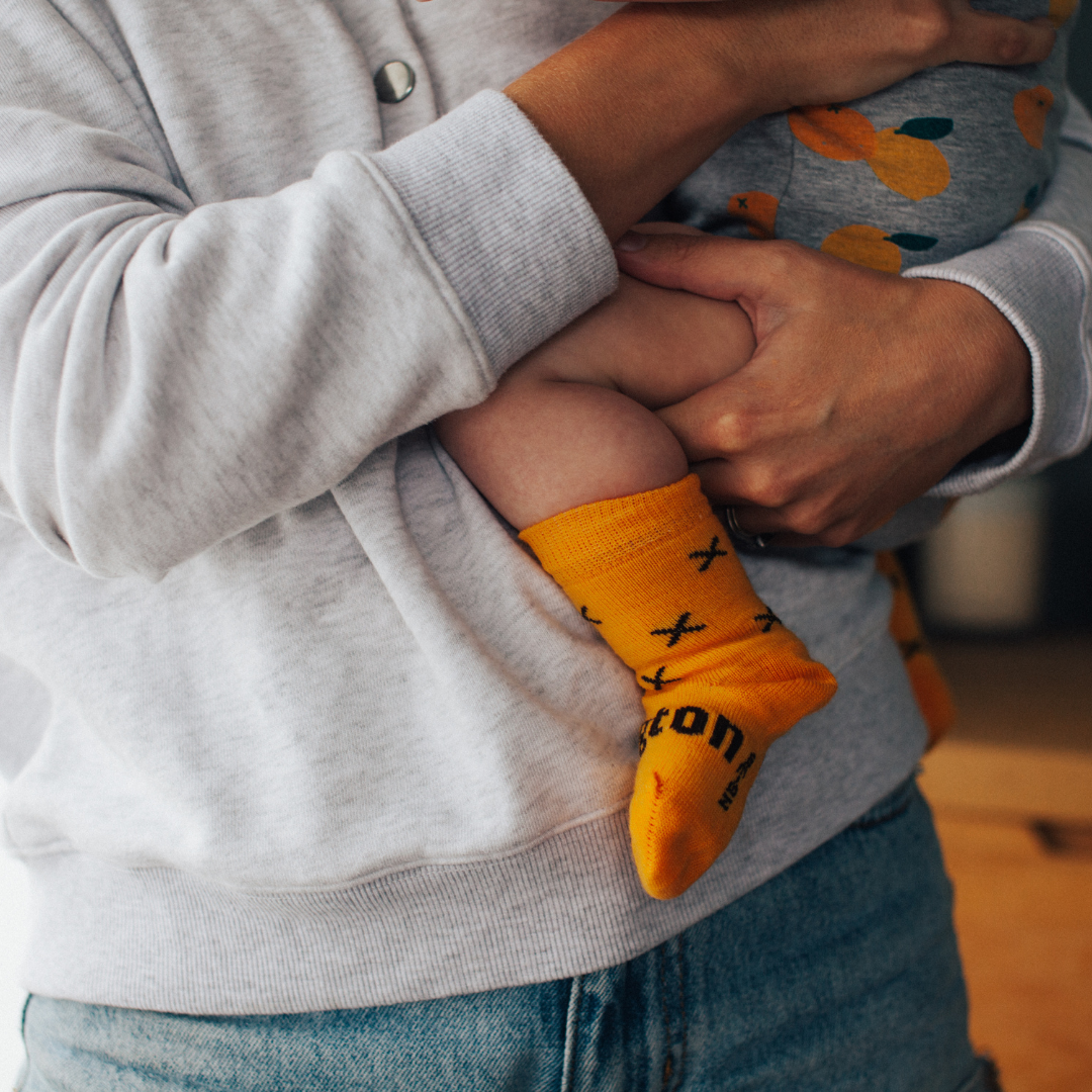 Butterscotch - Crew Length Sock